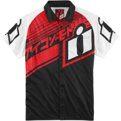 ICON SHIRT HYPERSPORT RED 2XL