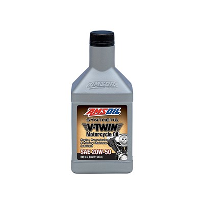 20W-50 Synthetic V-Twin Motorcycle Oil