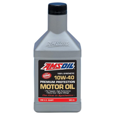 AMSOIL SAE 10W-40 Premium Protection Synthetic Motor Oil